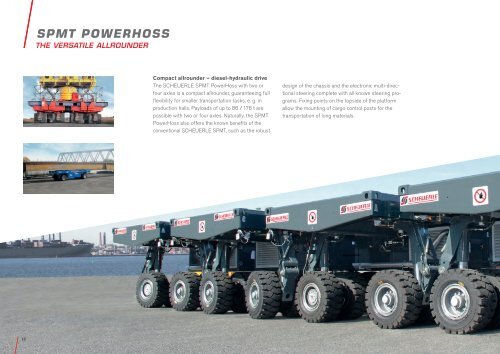 SCHEUERLE North America brochure - heavy-duty transport