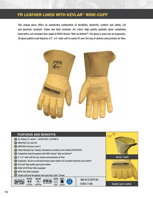 Youngstown Glove Catalog - 2019