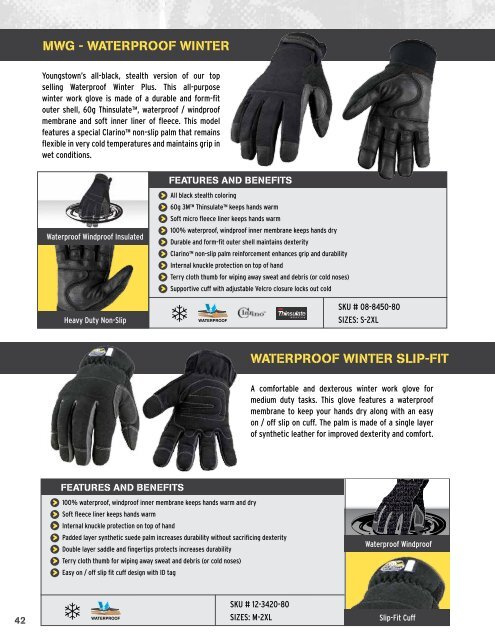 Youngstown Glove Catalog - 2019