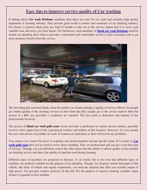 Car Detailing