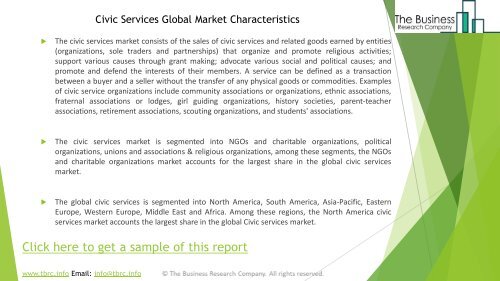 Civic Services Global Market Report 2019