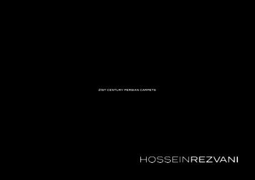 Hossein Rezvani Catalogue 2019 