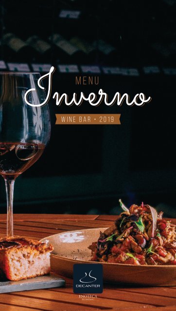 Cardápio Enoteca Decanter Blumenau