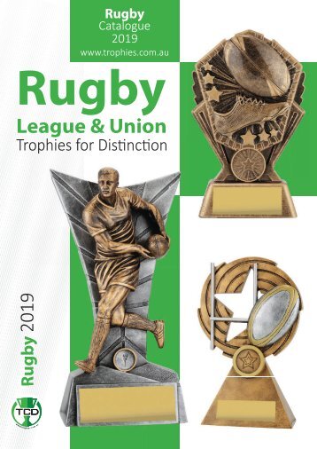 Trophies for Distinction - Rugby 2019