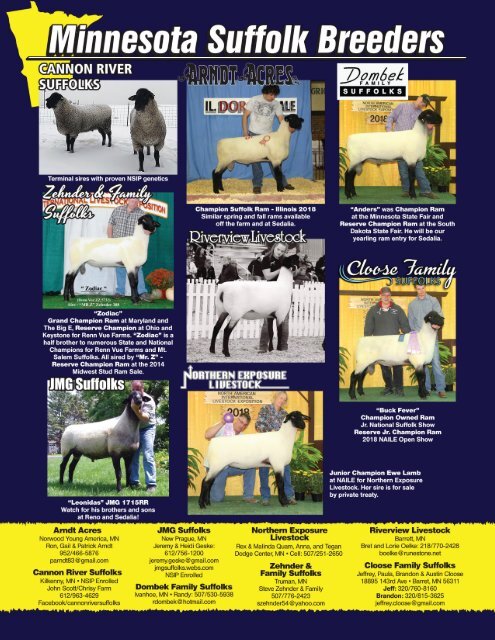 2019 Suffolk Breeders Directory