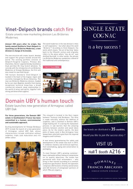 Vinexpo Daily 2019 - Day 2 Edition
