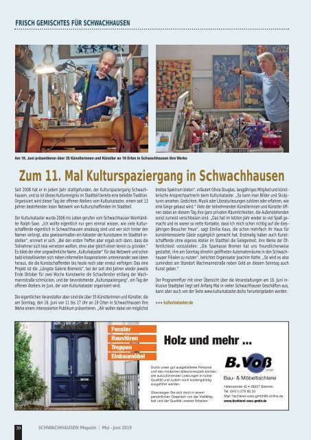 SCHWACHHAUSEN Magazin | Mai - Juni 2019