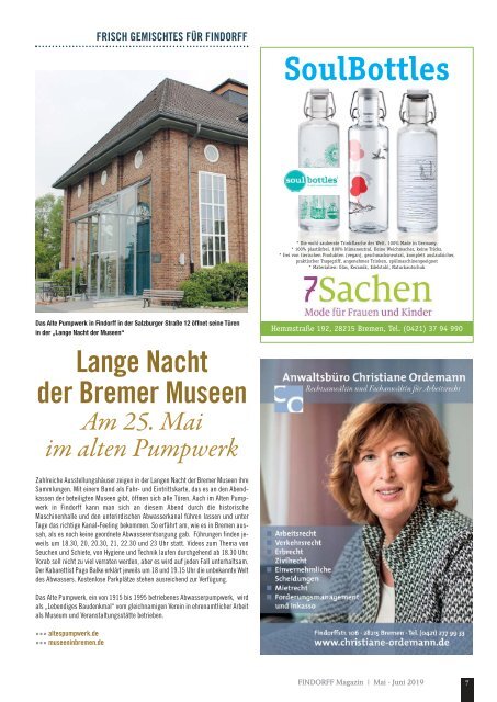 FINDORFF Magazin | Mai - Juni 2019