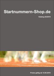 Startnummern-Shop.de - Katalog 02/2019