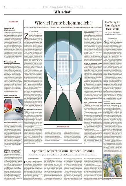 Berliner Zeitung 13.05.2019