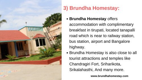 Top 5 Budget Homestays in Tirupati