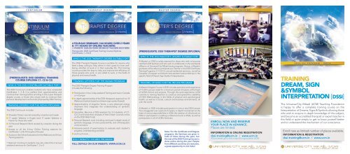 Dream, Sign & Symbol Interpretation (DSSI) Training Course