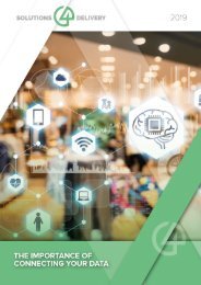 Solutions 4 Delivery - White paper - The Importance of connecting your data
