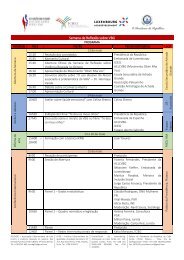 Programa Semana Internacional de Reflexão VBG 13 a 17 maio 2019