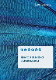 Opuscolo aziendale della FMH Services 2019