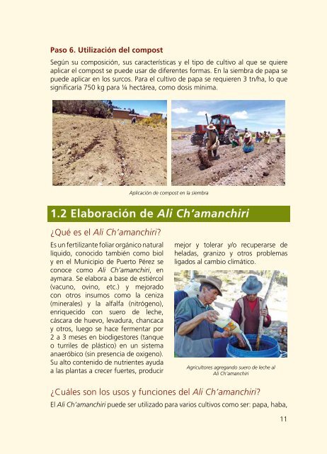 Manual para Agricultores sobre Buenas prácticas Agrícolas para Afrontar el Cambio Climático Parte 1