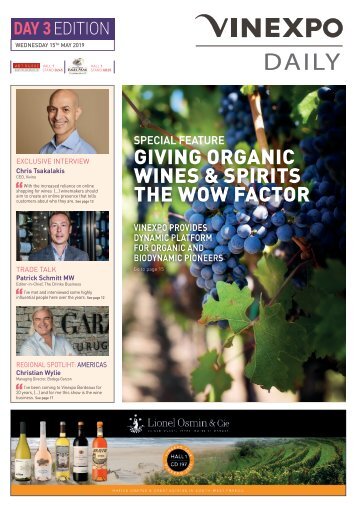 Vinexpo Daily 2019 - Day 3 Edition