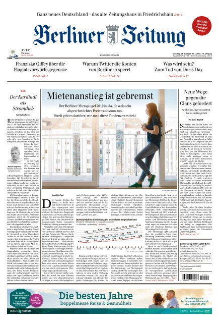 Berliner Zeitung 14.05.2019