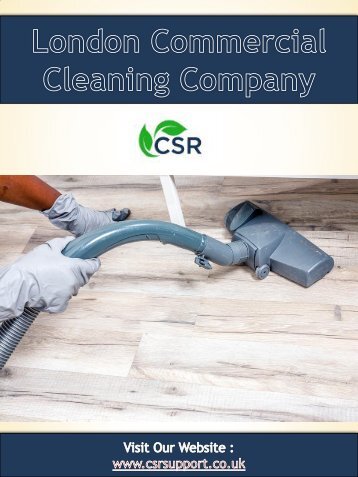 London Commercial Cleaning Company