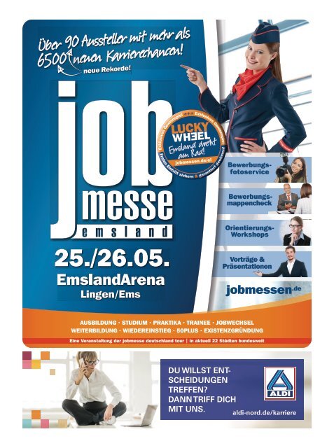 Der Messe-Guide zur 12. jobmesse emsland