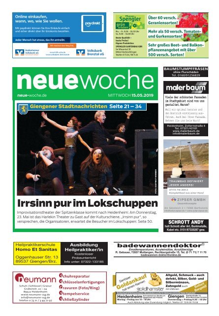 15.05.2019 NEUE WOCHE