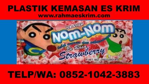 Telp/WA: 0852-1042-3883 Agen Plastik Es Krim Aceh