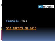 SEO Trends In 2019-PDF