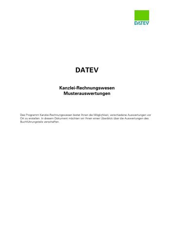 DATEV eG - Rechnungswesen compact ... - Tesch-Kanzlei