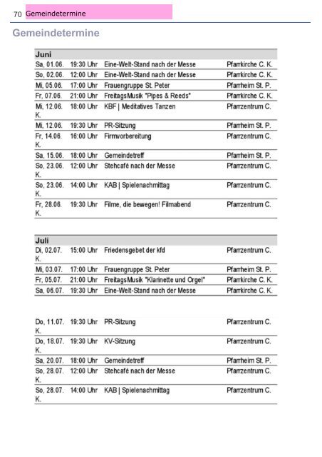 St. Peter Rheinhausen -PetrusBrief Ostern 2019