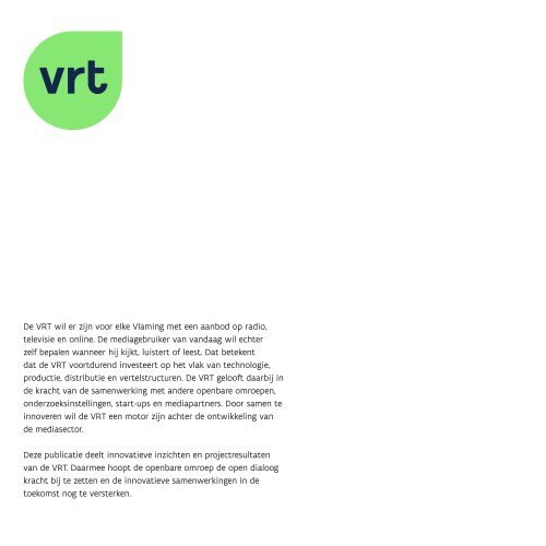 VRT Vandaag - Samen Innoveren