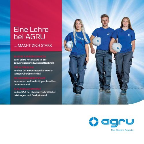 AGRU Lehrlingsfolder