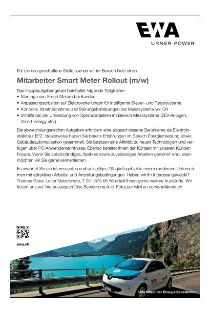 Schwyzer Anzeiger – Woche 20 – 17. Mai 2019