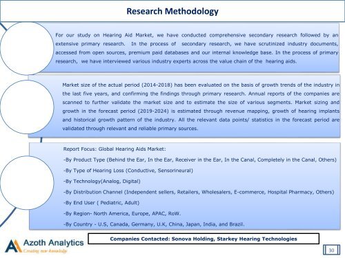 Global Hearing Aid Market 