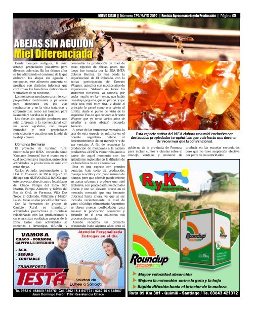 Revista Agropecuaria Nuevo Siglo 179