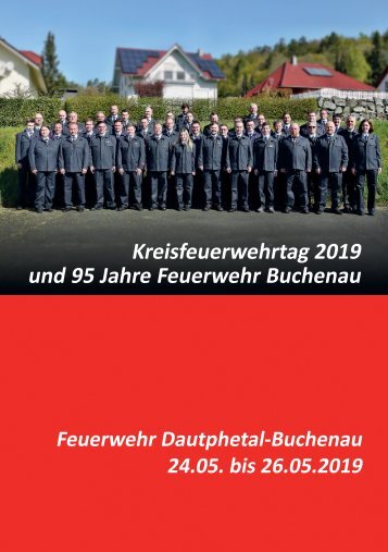 E-Paper Festschrift Kreisfeuerwehrtag 2019 Buchenau