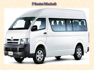 7 Seater Maxicab