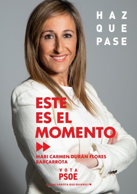 PROGRAMA ELECTORAL PSOE BARCARROTA 2019