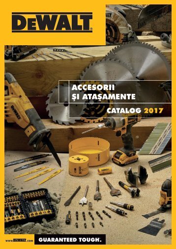 DeWALT - Acesorii - 2017-2018 (RO)