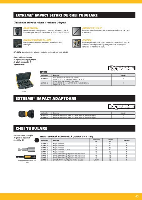 DeWALT - Acesorii - 2017-2018 (RO)