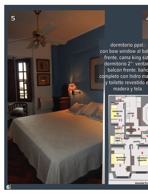 departamento amoblado y equipado para alquilar, av Pueyrredon 2409 año 2019