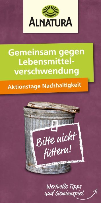 Gemeinsam gegen Lebensmittelverschwendung