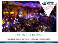 GP Monaco Guide 2019 NIGHT LIFE