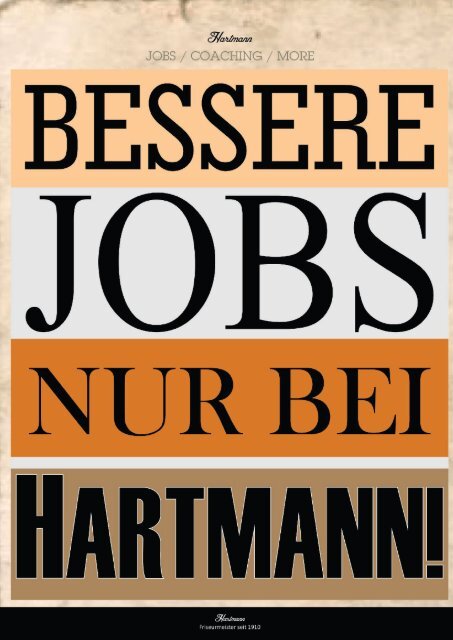 HARTMANN WILL DIE BESTEN