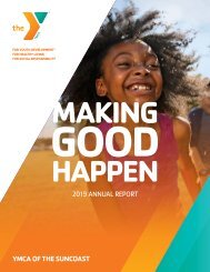 YMCA of the Suncoast Annual Report 2019