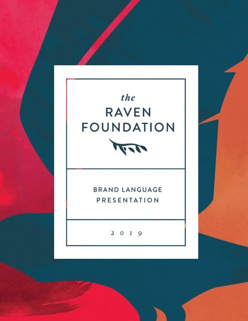 Raven Foundation Brand Guide