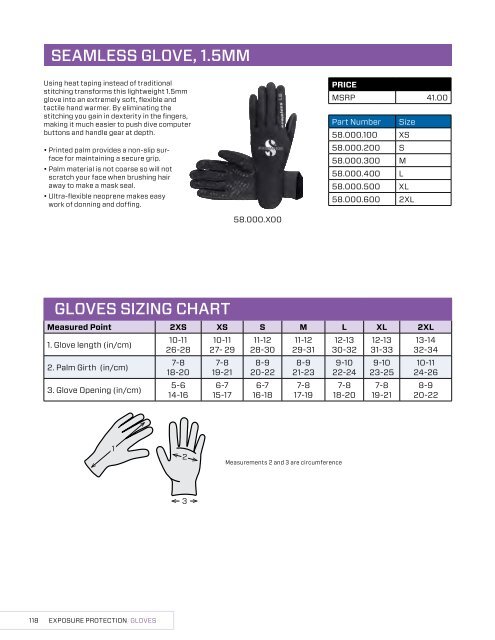 2019 SCUBAPRO CONSUMER PRICE LIST