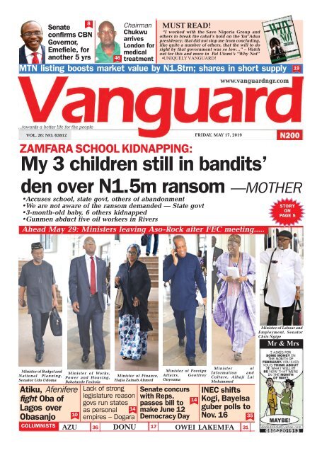 ZAMFARA SCHOOL KIDNAPPING My 3 children still in ZAMFARA SCHOOL KIDNAPPING My 3 children still in