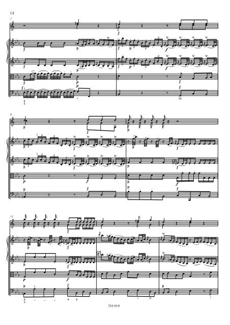 demo score: DA-010 Leopold Mozart, Oratorium pro quadragesima