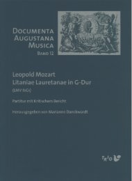 demo score: DA-012 Leopold Mozart, Litaniae Lauretanae G