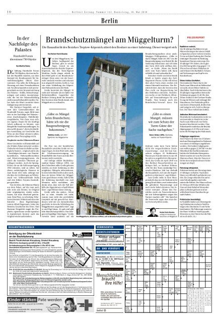 Berliner Zeitung 16.05.2019